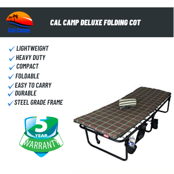 Cal Camp Deluxe Folding Cot