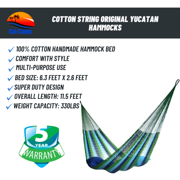 Cotton String Original Yucatan Hammocks
