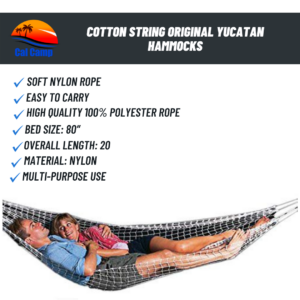 Double Hammock – Durable and Portable Bed for 2 Adults