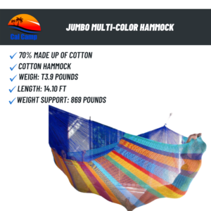 Jumbo Multi-Color Hammock