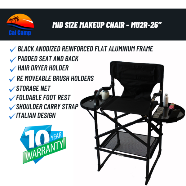 Mid Size Makeup Chair – MU2R-25”